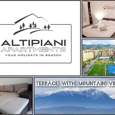 Apartment Altipiani Panoramic Brasov Ngoại thất bức ảnh